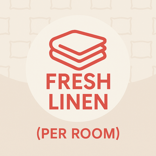 Fresh Linen – Full Linen Refresh (Per Room)